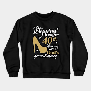 40th birthday Crewneck Sweatshirt